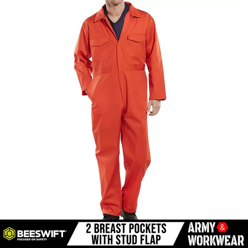 Orange coverall overall - coverall, boiler