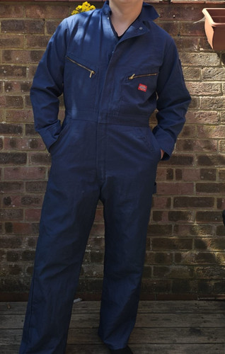Dickies coveralls 40r navy - coveralls,
