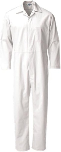 Alsico white mens - white, boilersuit