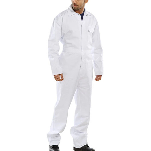 Cotton drill boilersuit cdbsw - cotton,