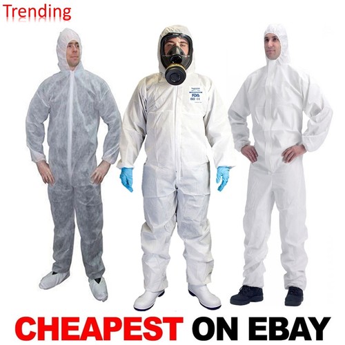 Coveralls disposable white - disposable,