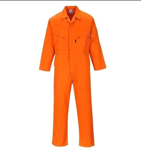 Portwest zip coverall orange - portwest,