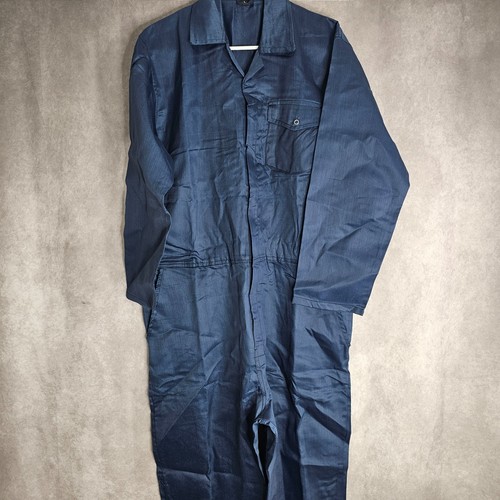 Blue workwear coverall men - blue,